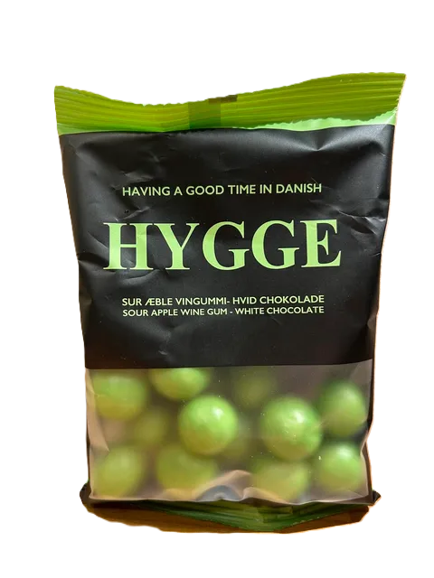 HYGGE - Vingummi - Sur Æble - Hvid Chokolade