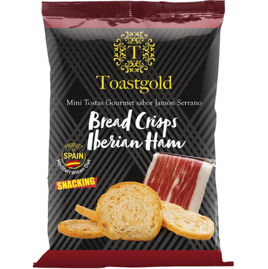 Mini Tostas Gourmet - Iberico skinke - Brødchips