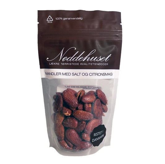 Nøddehuset - Mandler med Salt & Citronsmag
