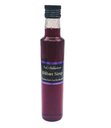 Puks Delikatesser - Sirup - Blåbær