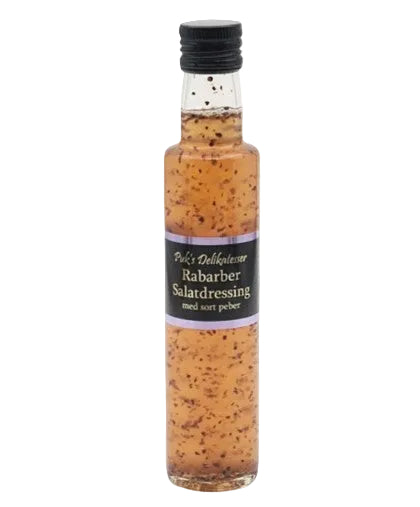 Puks Delikatesser - Salatdressing - Rabarber
